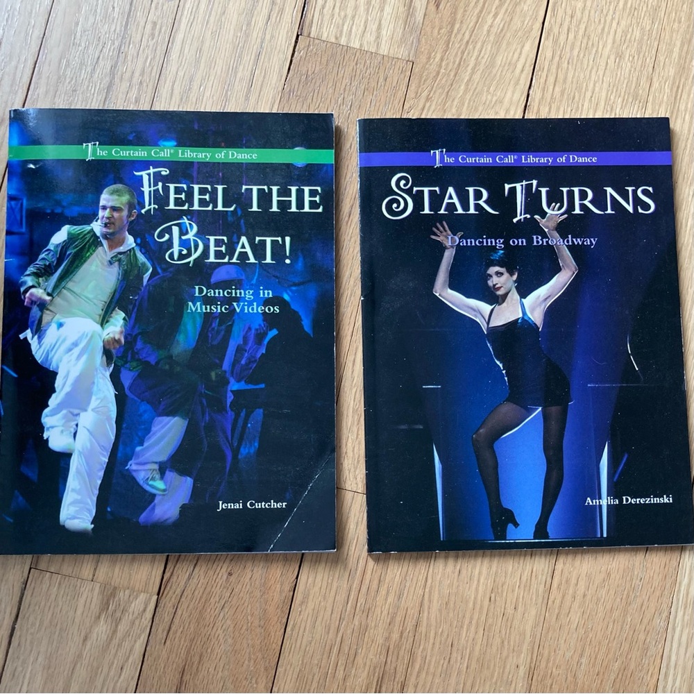 Dancers Book Bundle: Feel The Beat, Jenai Cutcher&Star Turns, Amelia Derezinski